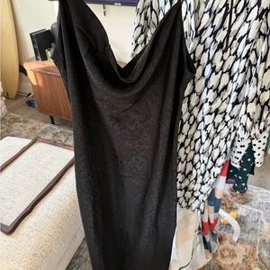 Forever 21 Black Backless Dress